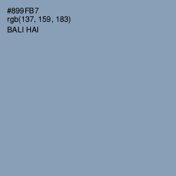 #899FB7 - Bali Hai Color Image